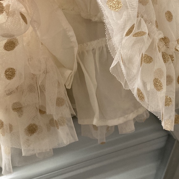Glitter Polka Dot Tulle Skirt, pant, & top bundle - Picture 11 of 11